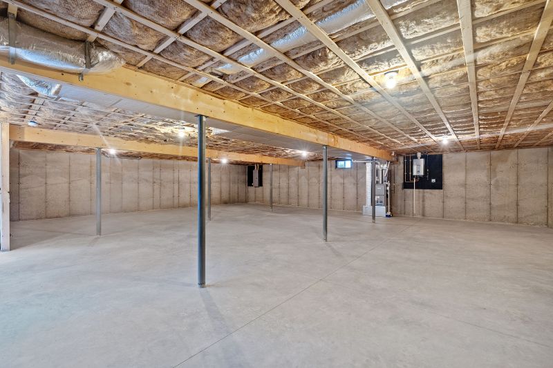 Basement Concrete Installation in Brooks, GA