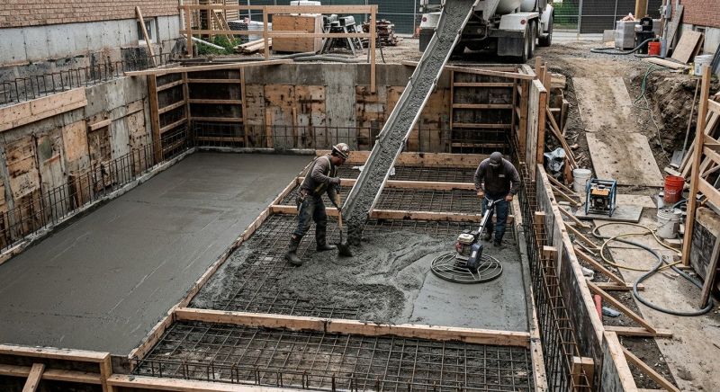 Basement Concrete Installation in Douglas County, GA