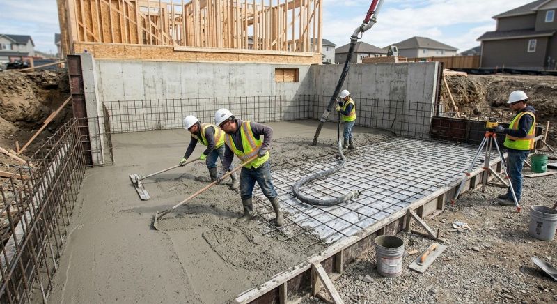Basement Concrete Installation in Fayette County, GA