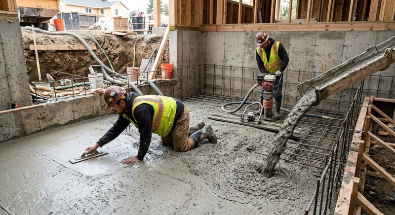 Basement Concrete Installation in Hogansville, GA