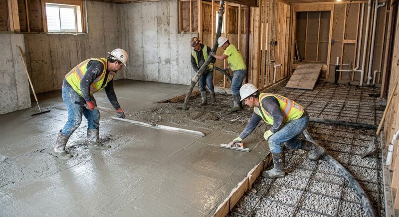 Basement Concrete Installation in Newnan, GA