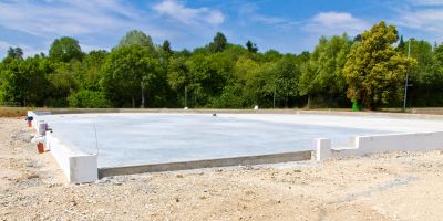Commercial Slab Construction in Gay, GA