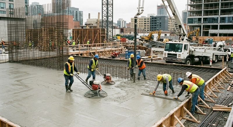 Commercial Slab Construction in Peachtree City, GA