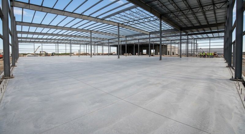Commercial Slab Installation in Brooks, GA