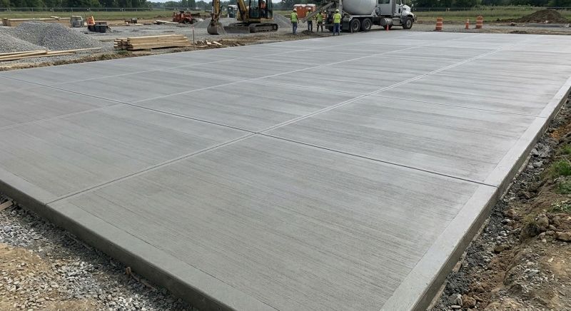 Commercial Slab Installation in Coweta County, GA