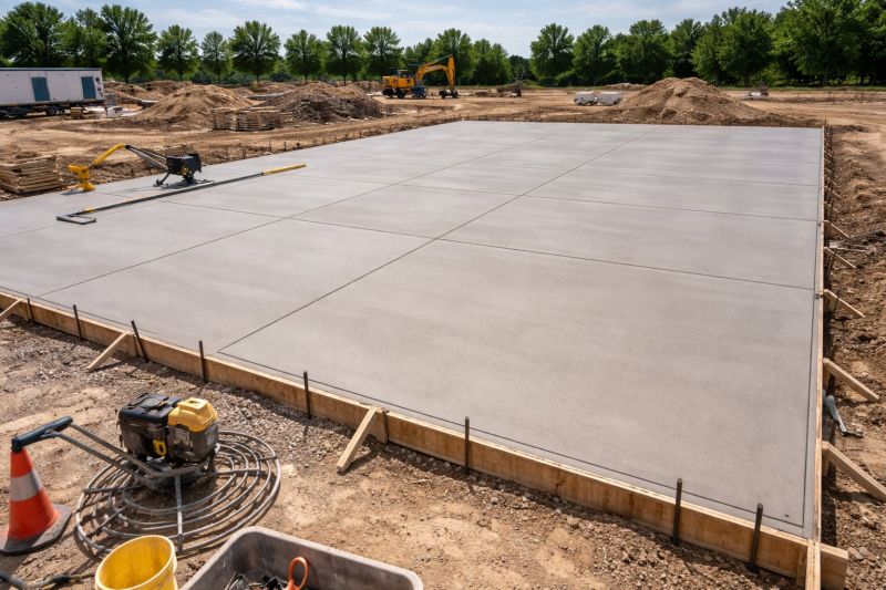 Commercial Slab Installation in Newnan, GA