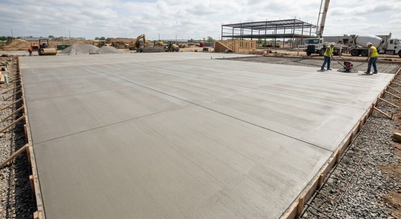Commercial Slab Installation in Newnan, GA