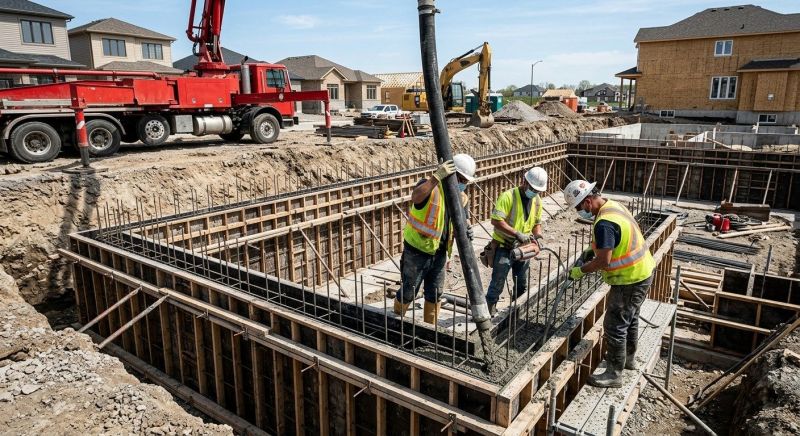 Concrete Basement Pouring in Newnan, GA