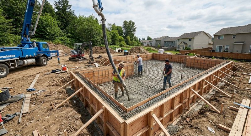 Concrete Foundation Installation in Heard County, GA