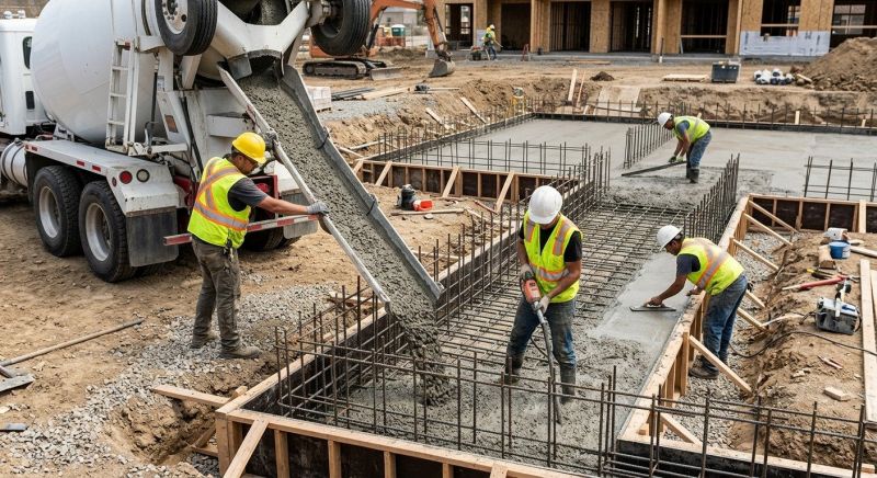 Concrete Foundation Pouring in Newnan, GA
