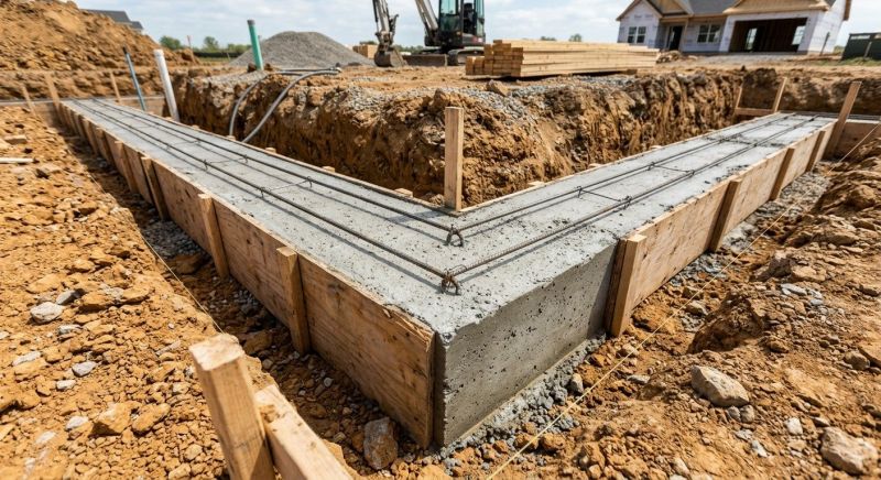 Foundation Footer Installation in Newnan, GA
