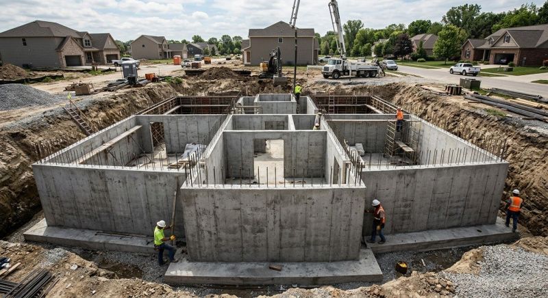 Foundation Wall Installation in Newnan, GA