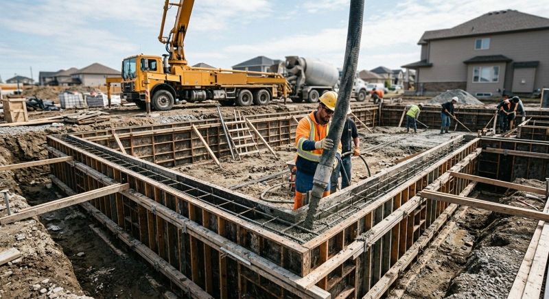 Foundation Wall Pouring in Atlanta, GA