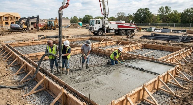 Foundation Wall Pouring in Atlanta, GA