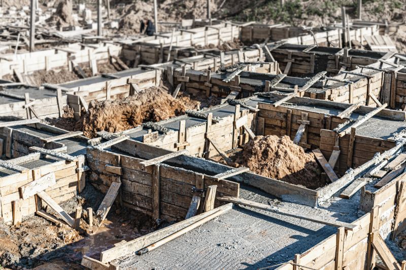 House Footing Construction in Newnan, GA